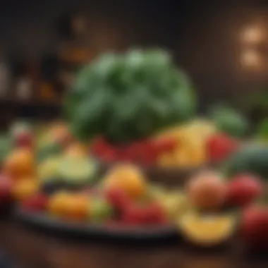 Nutrient-Dense Foods for Weight Loss Colorful assortment of fresh fruits and vegetables