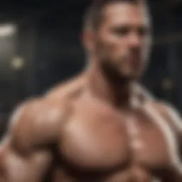Visual representation of muscle growth mechanisms