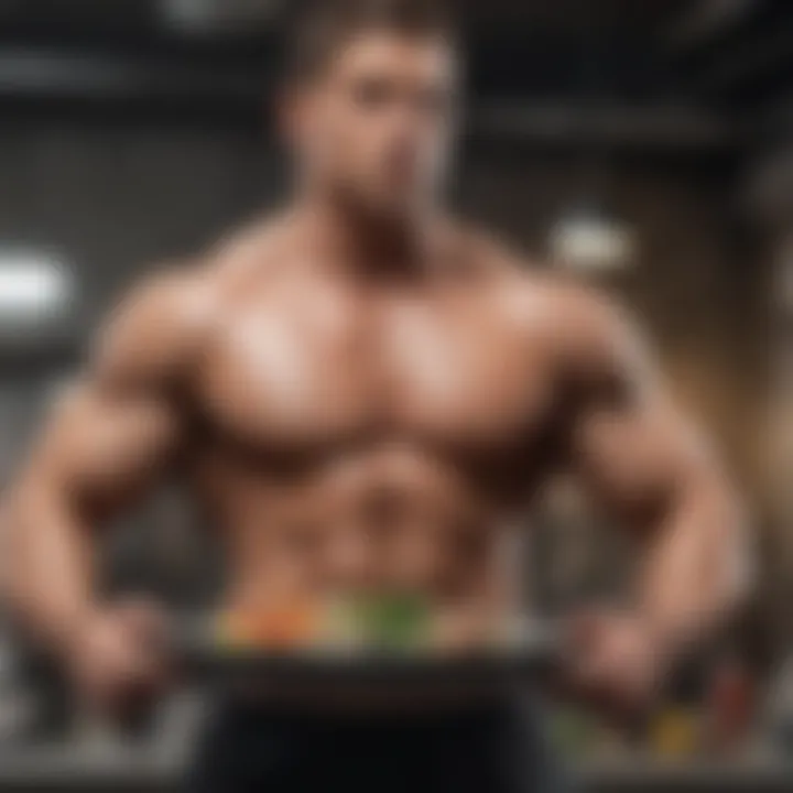 Healthy meal planning for muscle definition
