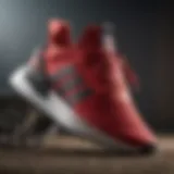 Close-up view of the adidas U Path running shoe showcasing its innovative design and materials.