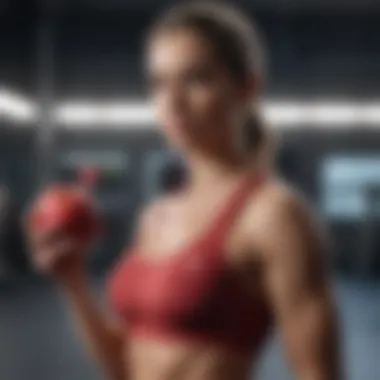 Intuitive User Interface and Performance Metrics User interface of Apple Fitness Plus showcasing performance metrics