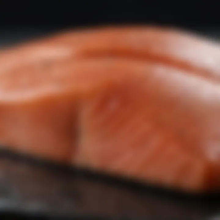 Visual representation of potential contaminants in farm-raised salmon