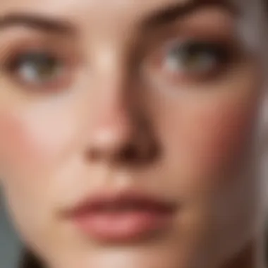 Healthy Skin Results from Effective Blackhead Removal Illustration of healthy skin post blackhead removal