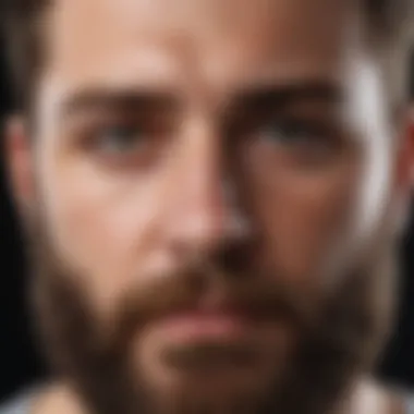 Transformation: Beard Growth Results Before and after beard growth comparison