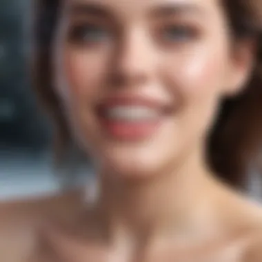 Before and after teeth whitening results