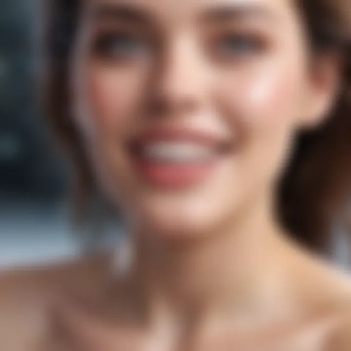 Before and after teeth whitening results