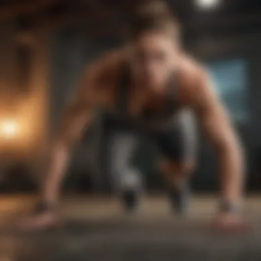 Effective Bodyweight Exercises for Weight Loss Dynamic workout routine showcasing bodyweight exercises.