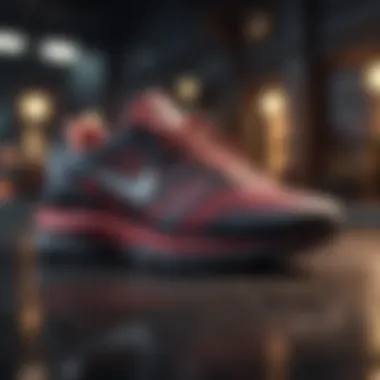 Dynamic running shoes showcasing versatility for various workouts