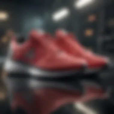 A selection of stylish fitness sneakers for different activities