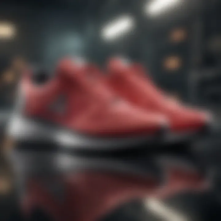 A selection of stylish fitness sneakers for different activities