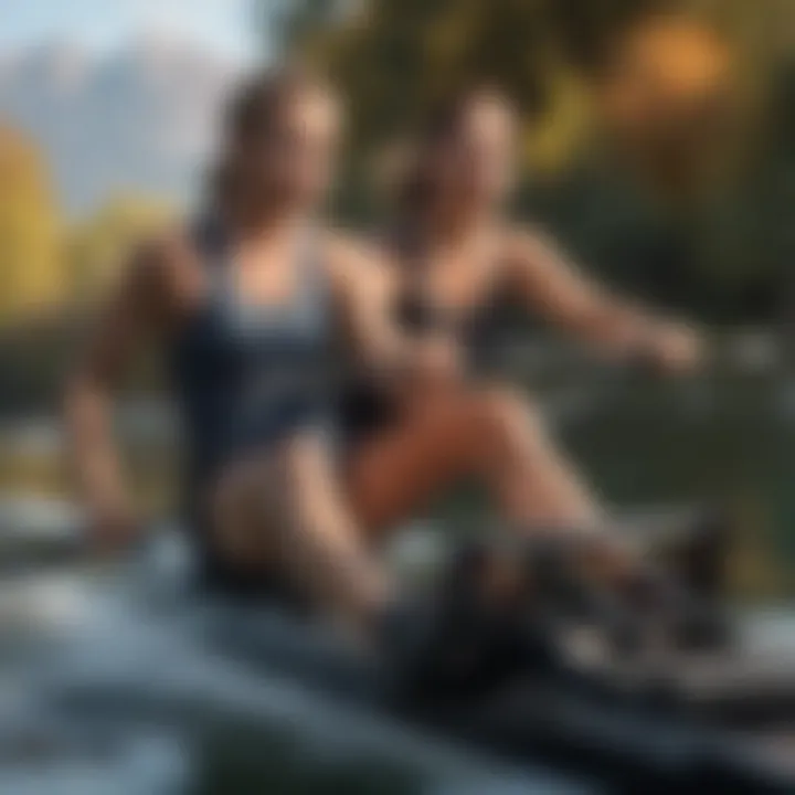 Biomechanics of rowing and skiing