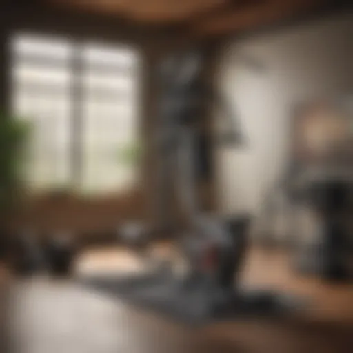 Detailed overview of Bowflex Xceed home gym setup
