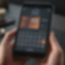 A digital interface showcasing a caloric deficit calculator app