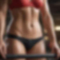 Visual representation of calorie balance