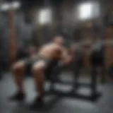 Powerful bench press execution