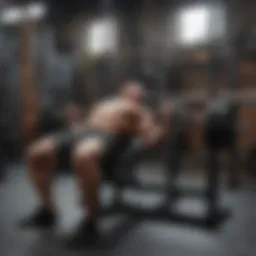 Powerful bench press execution