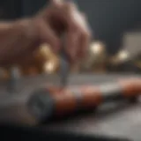 Chiropractic scraping tools displayed elegantly