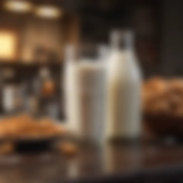 Micronutrients found in different types of milk