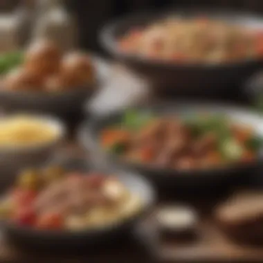 Creating a Balanced Meal with Natural Carbs Balanced meal featuring natural carbohydrates as key components