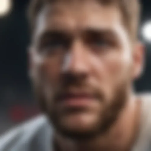 Visual representation of concussion symptoms