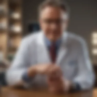 Portrait of Dr. Lilley in his clinic