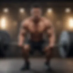 Demonstration of push press technique