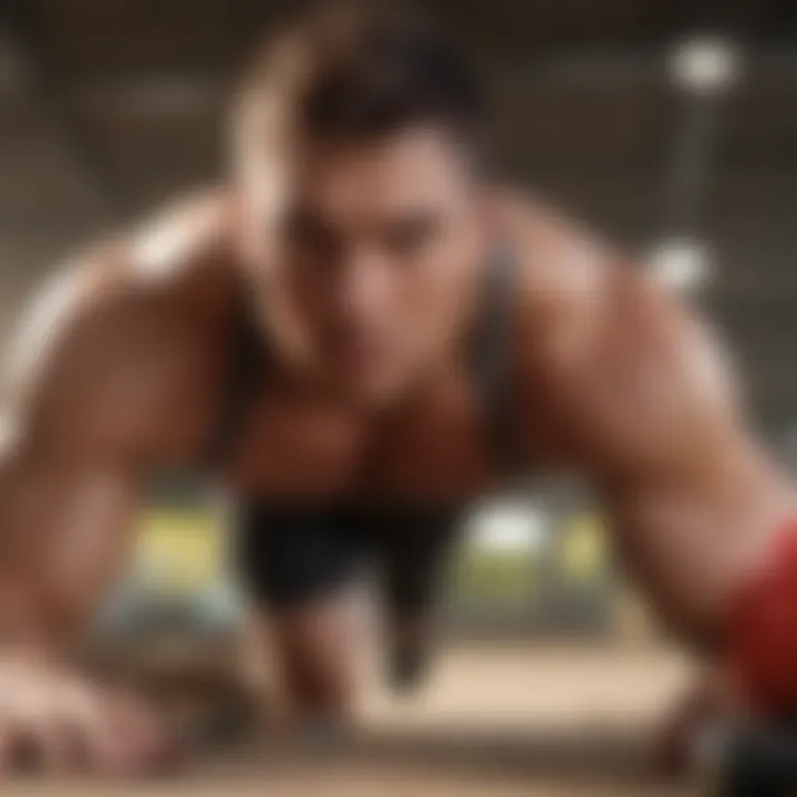 Healthy lifestyle with exercise and nutrition