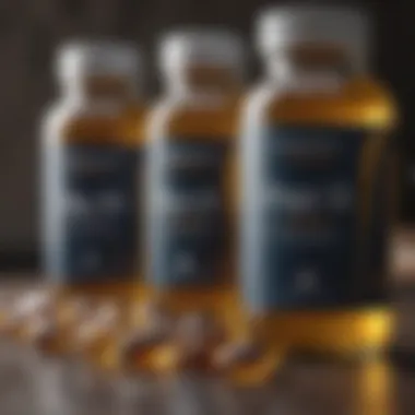 Comparative Analysis of Fish Oil Brands Infographic presenting a comparison of leading fish oil brands