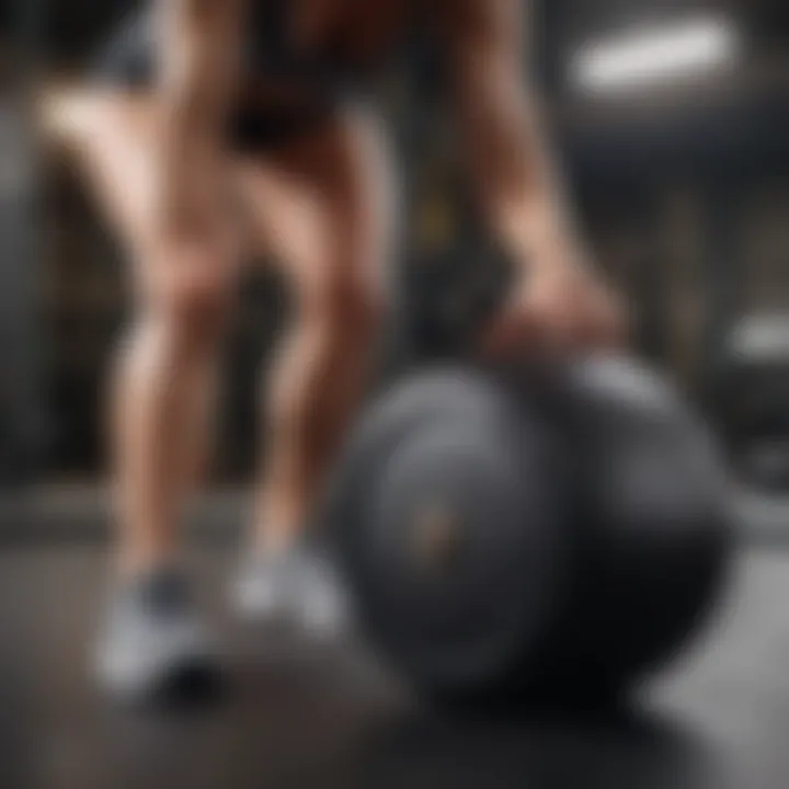 Strength training for hamstrings with weights