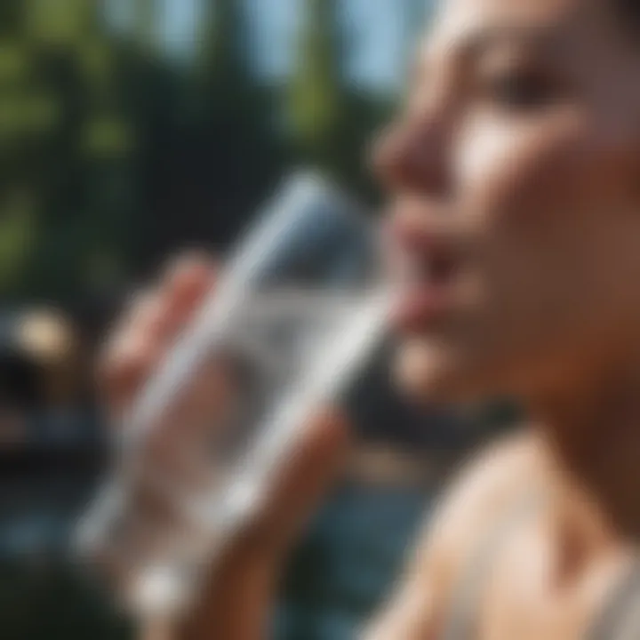 Exercise performance boost with hydration