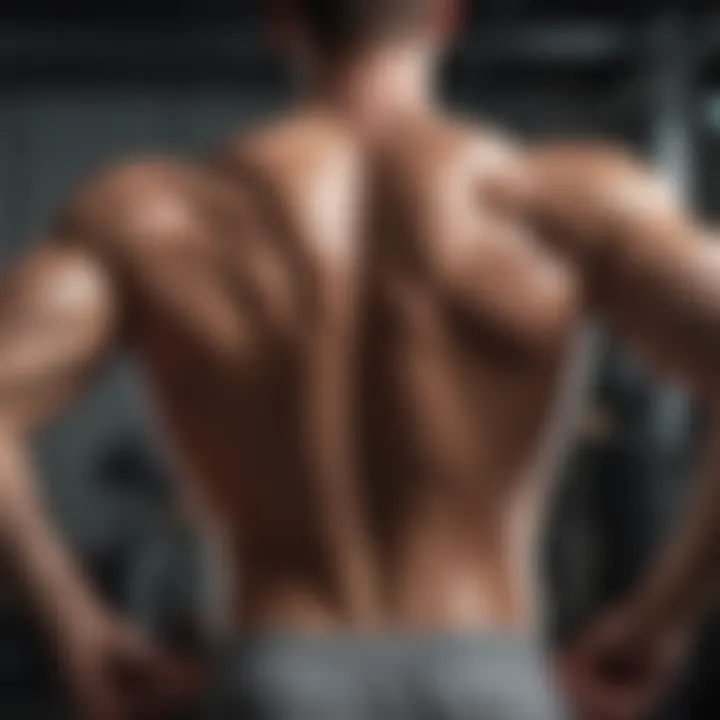 Anatomy of back muscles targeted by various exercises