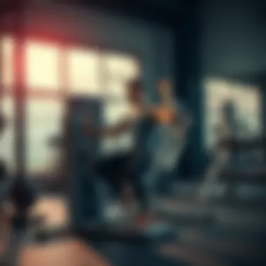 Showcasing a seated leg press machine in action