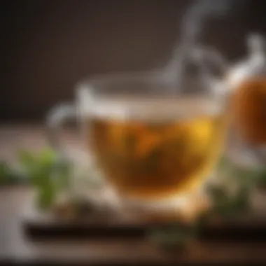 A soothing herbal tea blend for cold relief