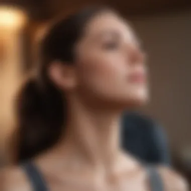 Neck Stretching for Relief Gentle neck stretching exercise