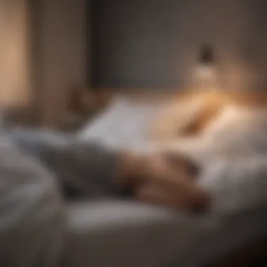 Prioritizing Rest for Recovery A cozy bedroom setting promoting restful sleep.
