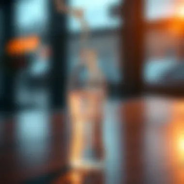 The Power of Hydration Refreshing water bottle symbolizing hydration.