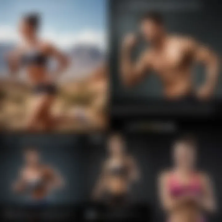 An infographic showcasing the evolution of fitness tracking technology