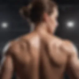 Gentle stretch for mid-back relief