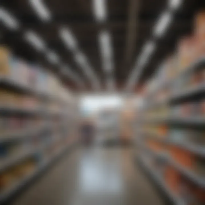 Costco storefront showcasing health products