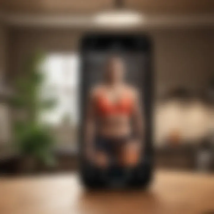 User-friendly interface of a weight loss hypnosis app