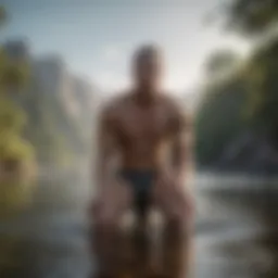 A serene landscape promoting relaxation and mindfulness.