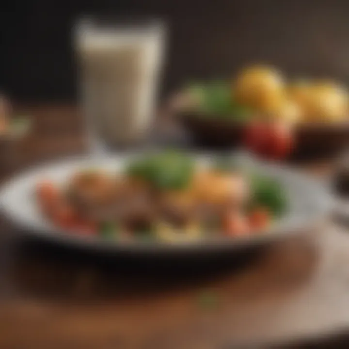 Variety of diets suitable for intermittent fasting