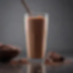 Nutritional components of chocolate milk