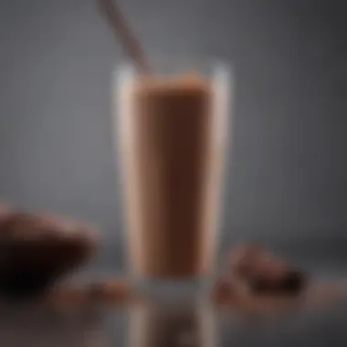 Nutritional components of chocolate milk