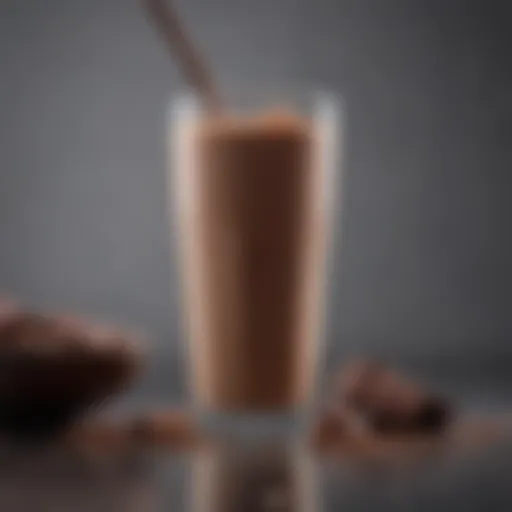 Nutritional components of chocolate milk