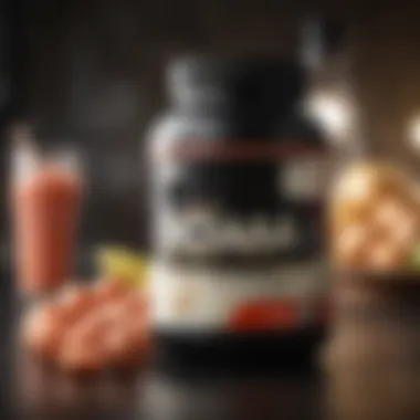 Graphic showing BCAA's role in weight management