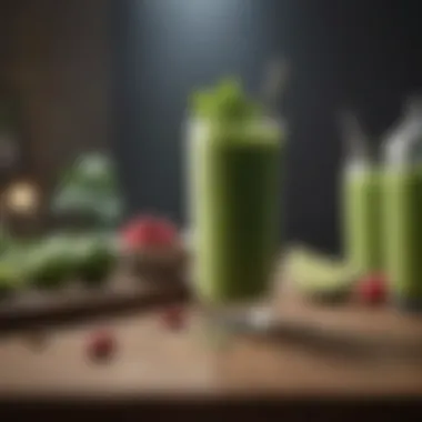 Incorporating Matcha into Daily Nutrition A balanced breakfast featuring matcha smoothie