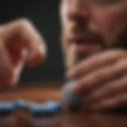 A detailed infographic illustrating the mechanism of action of Viagra