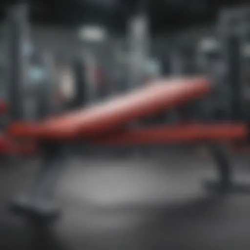 A versatile bench in a gym setting