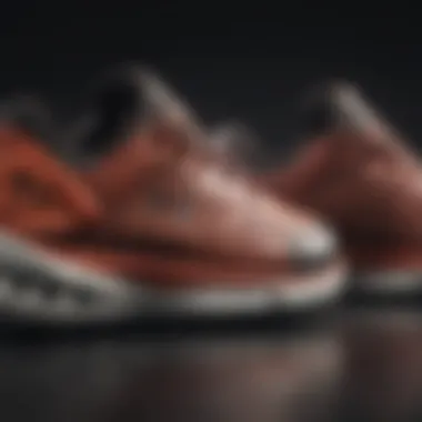 Durable Materials in Under Armour Shoes Close-up of the durable materials used in Under Armour shoes